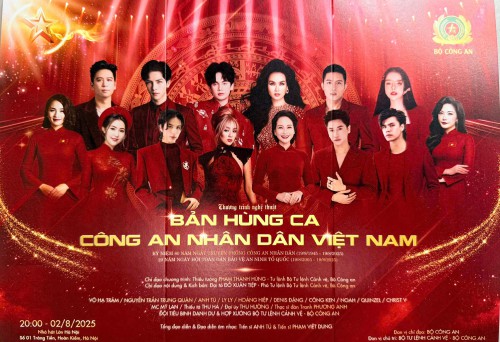 Chương trình Nghệ thuật BẢN HÙNG CA CÔNG AN NHÂN DÂN VIỆT NAM