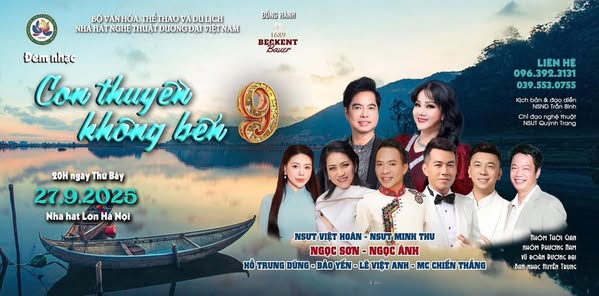 ĐÊM NHẠC “CON THUYỀN KHÔNG BẾN 9”